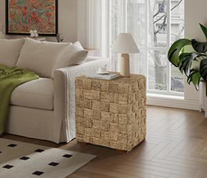 Seagrass Square Plaid Table Basse Fabriqué au Vietnam Matériaux écologiques Meubles de maison Décoration intérieure Vente en gros - Product Image 5