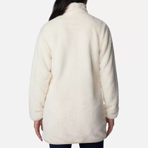 Venta al por mayor logotipo personalizado invierno mujer polar chaquetas con cremallera señoras poliéster deportes chaqueta polar para los hombres - Product Image 2