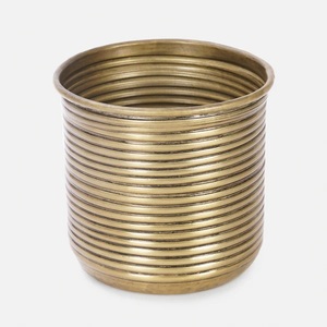 Maceta de flores de metal duradera de buena calidad de diseño sin edad con color y tamaño personalizados con tamaños 40 cm X 35 cm X 40 cm - Product Image 5