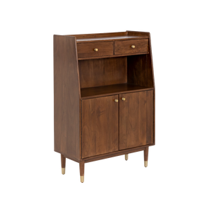Aparador alto de madera de acacia Emiel - Product Image 1