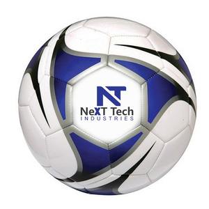 Balón de entrenamiento de fútbol de Next Tech Industries, material de PU para fines de entrenamiento con diseño personalizado y logotipo personalizado - Product Image 1
