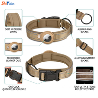 Collier GPS SHIYUAN pour chien avec rembourrage en néoprène, design de dessin animé réglable, doux et durable pour les chiens de petite/moyenne/grande taille