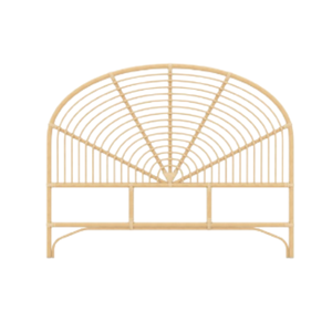 Tête de lit en rotin Dahlia bonne qualité hôtel villa et chambre meubles à vendre - Product Image 1