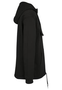 เสื้อมีฮู้ดกระเป๋า450gsm สำหรับผู้ชายโอเวอร์ไซส์ปักลาย3D ปรับแต่งได้ลาย - Product Image 4