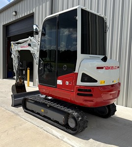 Excavatrice utilisée de TB235-2 de Takeuchi de qualité mini mini avec le seau 0.1M3 à vendre - Product Image 2