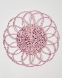 เสื่อรองจานหวายสานด้วยมือสำหรับห้องครัวงานแต่งงานงานแฮนด์เมดแผ่นรองแก้ว - Product Image 4