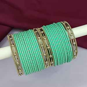 Conjunto de pulsera de brazalete oxidado indio de alta calidad, pulsera de Metal bohemio de múltiples capas, brazaletes, joyería de declaración de moda para mujer - Product Image 1