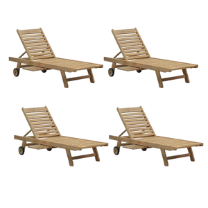 Meubles de patio extérieur utilisés hôtel plage maille blanche chaise longue commerciale côté piscine et plage - Product Image 5