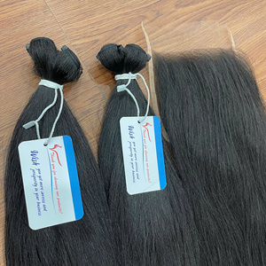 ผมต่อจาก100% ผมมนุษย์บริสุทธิ์เรมี่จากเวียดนามผมหยิกธรรมชาติสไตล์คลื่นเรียบ - Product Image 6