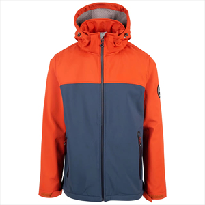 Men' Winter Eco-Friendly Power Dry Waterproof Windproof Breathable <b>Soft</b> <b>Shell</b> <b>Jacket</b> with Stand Collar and Zipper - Product Image 5