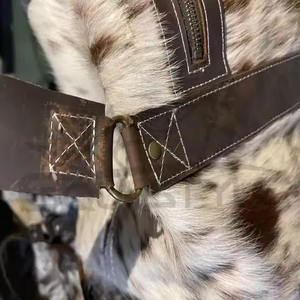 Bolsa de lona de piel auténtica de vaca al por mayor, bolsa de viaje grande personalizada de calidad superior para hombres y mujeres, fabricante directo de fábrica - Product Image 3