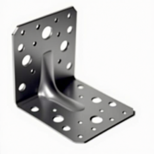Support d'angle robuste 90 x 90 x 65 mm avec 4/18 trous, épaisseur 2,5 mm, série GAH - Lot de 50 - Product Image 3