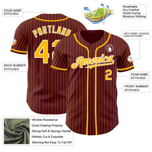 Camisetas de béisbol profesionales personalizadas Tela transpirable de alto rendimiento Producción rápida con detalles personalizados del jugador - Product Image 2
