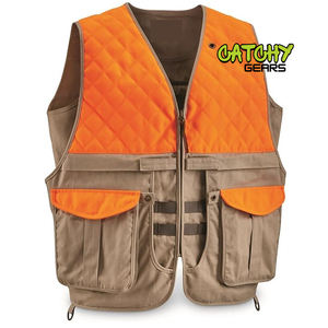 Oem logotipo personalizado sólido Slim Fit Polar Fleece chaqueta sin mangas con cremallera completa caza al aire libre chaleco de lana para los hombres - Product Image 1