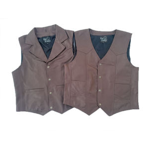 เสื้อกั๊กหนังสำหรับนักปั่นจักรยานเสื้อกั๊กหนังสำหรับฤดูหนาวบริการผลิตตามสั่ง - Product Image 5