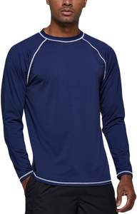 SAMAVIA, superventas, camisa personalizada de manga larga MMA Rash Guard, ropa deportiva de secado rápido con bajo MOQ, camiseta lisa para hombre, precio bajo - Product Image 5