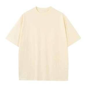 T-shirts en coton blanc et noir personnalisés en gros, design imprimé personnalisé, t-shirts décontractés unis pour l'impression, t-shirts en coton vierges - Product Image 1