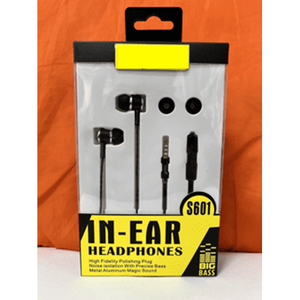 หูฟังไร้สาย S601 แบบ In-Ear พร้อมฟังก์ชั่นกันน้ำ พาวเวอร์แบงค์ ไฟแสดงสถานะแบตเตอรี่ ชิปเซ็ต JL - Product Image 1
