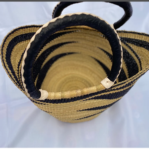 Bolso de Paja Tejido a Mano de Primera Calidad en Forma de U para Mujer, Bolso de Verano, Bolso de Playa de Macramé, Directo del Proveedor Indio - Product Image 2