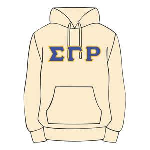 Sigma Gamma Rho Neutral Pullover Hoodie Mezcla de algodón Premium SGRho Greek Sorority Apparel Bordado personalizado Divine Nine HBCU - Product Image 2