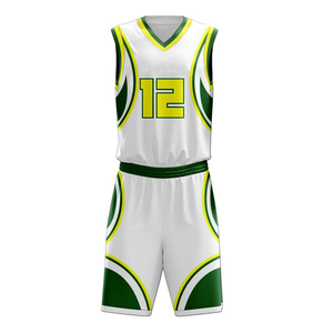 Uniformes de basket-ball de haute qualité Conception personnalisée 100% Polyester Basketball Wear Uniformes Offre Spéciale Uniformes de basket-ball confortables - Product Image 1