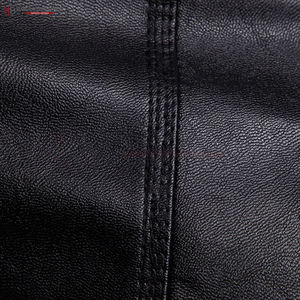 Produit le plus vendu Veste supérieure en cuir Meilleurs vestes en cuir minces pour hommes d'hiver Veste en cuir de conception personnalisée pour homme - Product Image 6