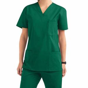 Ensemble de gommage uniforme d'hôpital sur mesure léger et durable antibactérien tricoté infirmière médicale médecin vêtements de travail Service OEM - Product Image 2