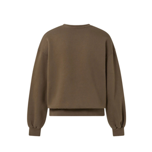 Sweat-shirt à col rond en polaire respirant à séchage rapide uni personnalisé pour l'hiver avec impression tendance pour hommes - Product Image 2