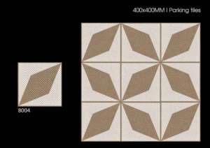 Anti-Skid Outdoor Parking Tiles 40x40cm 400x400mm Matt Finish Ceramic <b>Flooring</b> for Driveway and Garage - Product Image 5