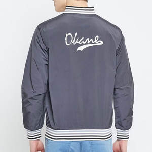 2026 estilo de moda hombres chaqueta de bombardero de alta calidad precio barato hombres chaqueta de bombardero cómoda chaqueta de bombardero de diseño personalizado - Product Image 5