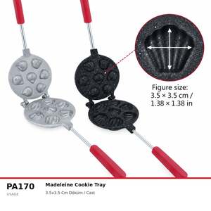 Fida Stovetop Cookie <b>Pan</b> <b>Cast</b> Iron Madeleine - Product Image 5
