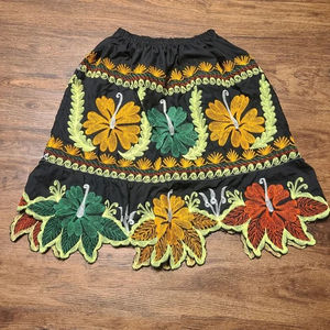 Conjunto Informal de Estilo Hawaiano con Estampado Floral para Adultos y Niños, Moda Femenina Micronesia, Precios Bajos, Falda Familiar Isleña - Product Image 3