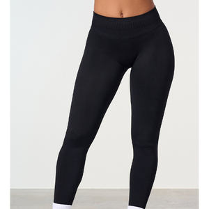 กางเกงเลกกิ้งออกกำลังกายเอวสูงสำหรับผู้หญิงกางเกงเล่นโยคะเล่นกีฬาไร้ตะเข็บควบคุมตรงบั้นท้าย - Product Image 3