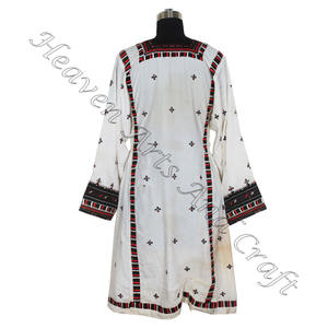 Vintage noir Afghani Balochi robe à la main afghani/irani/balochi/pakistanais/indien BDR057 femmes portent le meilleur design robe Vintage - Product Image 6