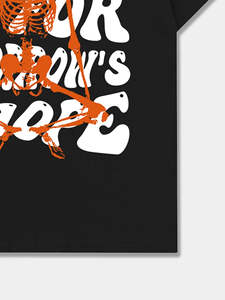 Heavy High Quality Screen Printed Letter Oversized Cotton <b>Tshirt</b> 240gsm Custom Logo <b>White</b> T Shirt for Men Manufacturers - Product Image 3