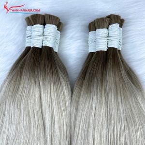 วิกผมตรงจากกระดูกคนเวียดนามแบบตรงไม่พันกันสีจำนวนมาก100% ขายดีสุดๆ - Product Image 4