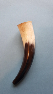 Corne à boire de buffle fabriquée à la main luxueuse corne de Viking polie à la main par l'artisanat du croissant - Product Image 5