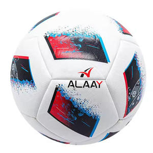 Alaay Ballon de football personnalisé de haute qualité Taille 4 Prix d'usine direct Tailles 5 4 3 2 1 Ballons de football disponibles - Product Image 1