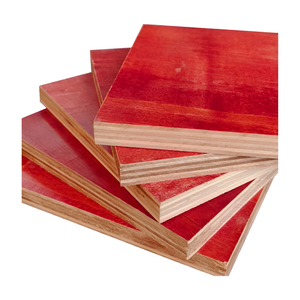 Panneau <span class=keywords><strong>de</strong></span> contreplaqué moderne <span class=keywords><strong>en</strong></span> peuplier écologique, filmé rouge, 1220x2440mm, 12mm 15mm 18mm 21mm, pour <span class=keywords><strong>coffrage</strong></span> <span class=keywords><strong>de</strong></span> construction - Product Image 2