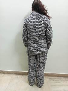 Conjunto de pijama de algodón indio hecho a mano para mujer, ropa de salón con estampado de bloque térmico de verano, Conjunto de pijama personalizado para damas de honor, boda - Product Image 2