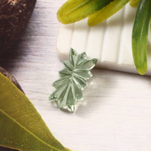 Amatista verde Piedra preciosa suelta Forma de fantasía natural Piedra preciosa tallada Joyería única Producto a granel - Product Image 2