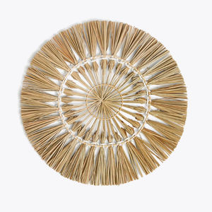 Décoration murale en herbe de mer la plus vendue, suspensions murales/sous-plats pour table à manger, accessoires de décoration, vente en gros au Vietnam - Product Image 1