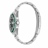 Montre de plongée pour homme avec logo personnalisé OEM, saphir lumineux, étanche 200 m, acier inoxydable, mouvement automatique NH35, montre mécanique pour homme 003