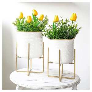 Nouveau look avec un prix raisonnable Design et jardinières de jardin fabriquées Pots de fleurs en plein air jardinières fabrication indienne avec une qualité supérieure - Product Image 3