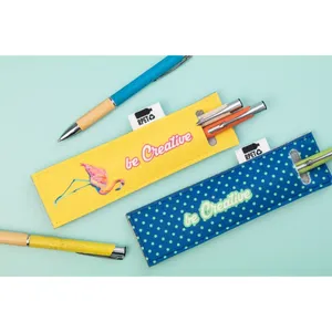 Pochette à stylos CreaFelt, écologique, en APET, porte-stylos durables - Product Image 4