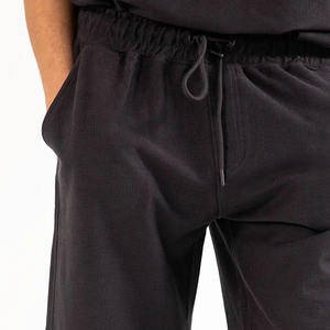 Pantalones Cortos Deportivos Unisex de Lona Sólida de Alta Calidad, Transpirables, Antiarrugas, con Cintura Elástica 2026 - Product Image 2