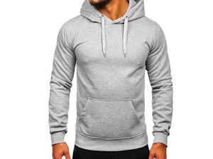 Ensemble de survêtement en coton de qualité supérieure, sweat-shirt à capuche et pantalon de survêtement surdimensionnés, pour hommes - Product Image 4