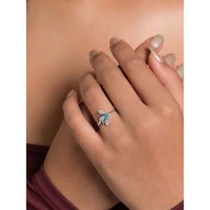 Anillos de Plata de Ley 925 de Primera Calidad para Mujer, Corte Marquesa, con Incrustaciones de Diamantes, Chapados en Rodio, Joyería para Hombre - Product Image 4