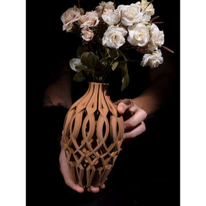 Vista di bambù e vaso di legno - Product Image 6