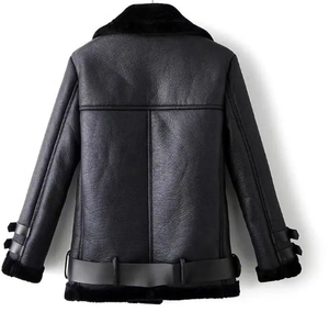2024 Vintage Style femmes veste en cuir dames veste en cuir vêtements d'hiver veste en cuir - Product Image 2